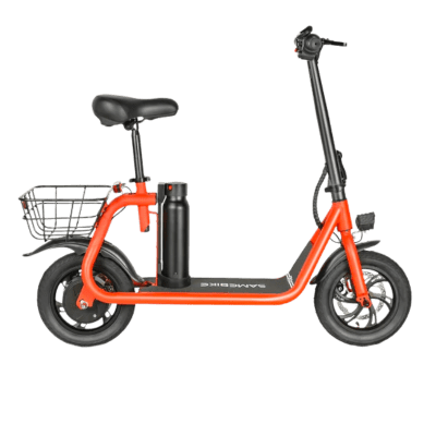 SAMEBIKE SM-C01 Electric Scooter — wheels and disc brakes