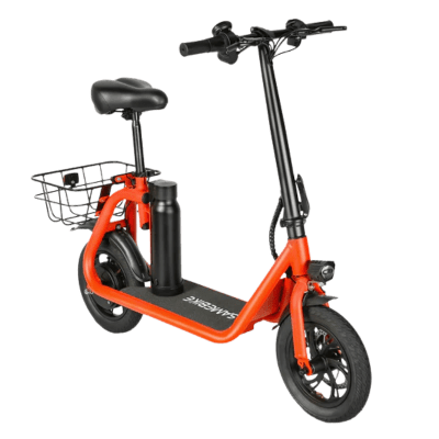 SAMEBIKE SM-C01 Electric Scooter — rider perspective