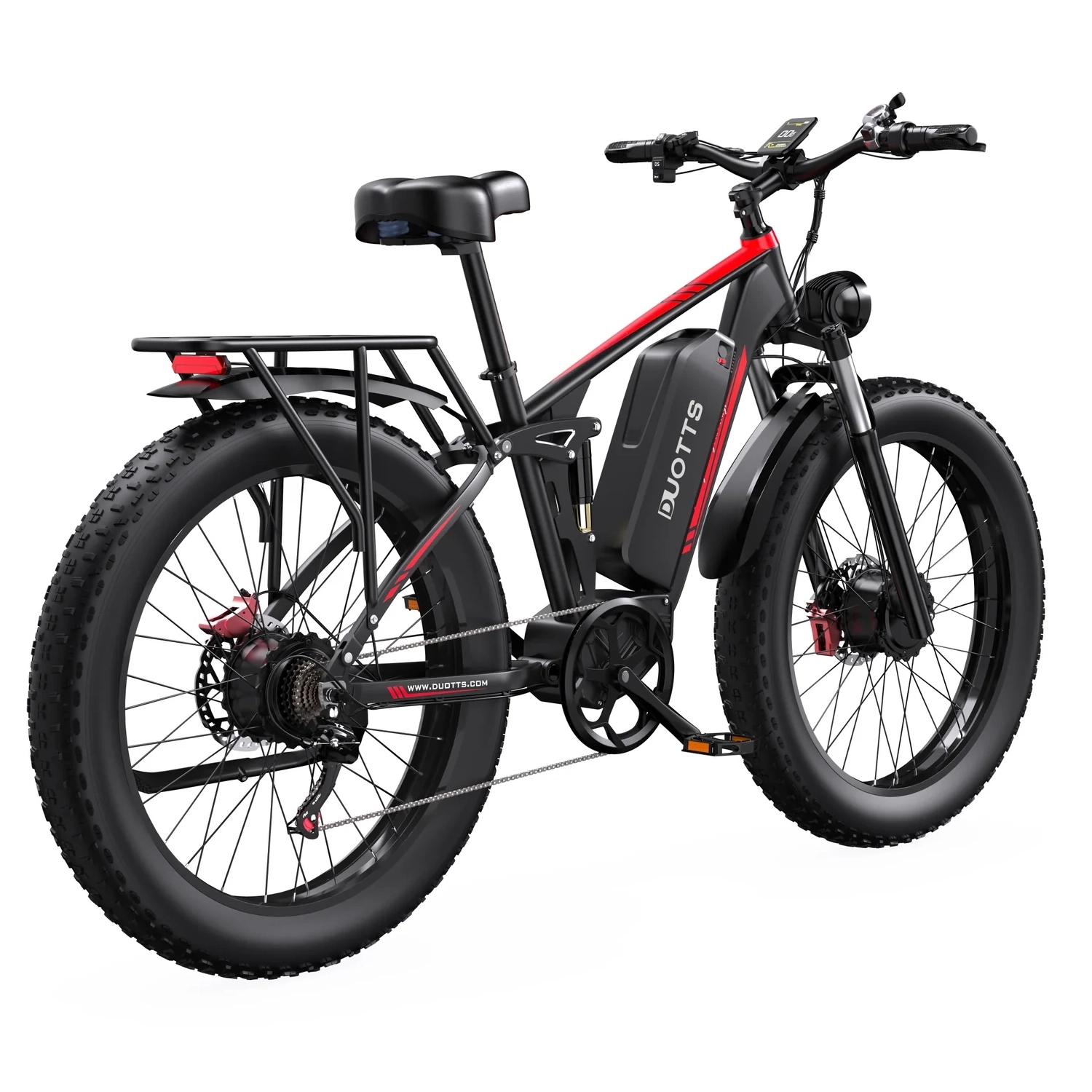 DUOTTS S-26 Vélo Électrique — détail cadre et moteur